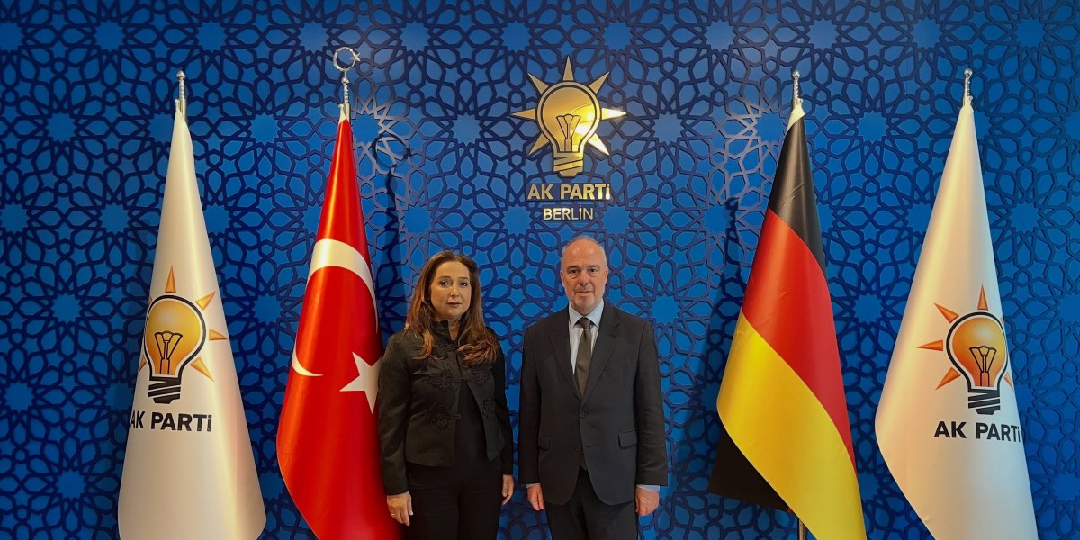 Konrad Adenauer Vakfı Türkiye Direktörü AK Parti Berlin'i ziyaret etti