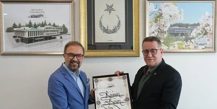 Mudanya Üniversitesi ile Gastronomi Derneği arasında işbirliği görüşmesi