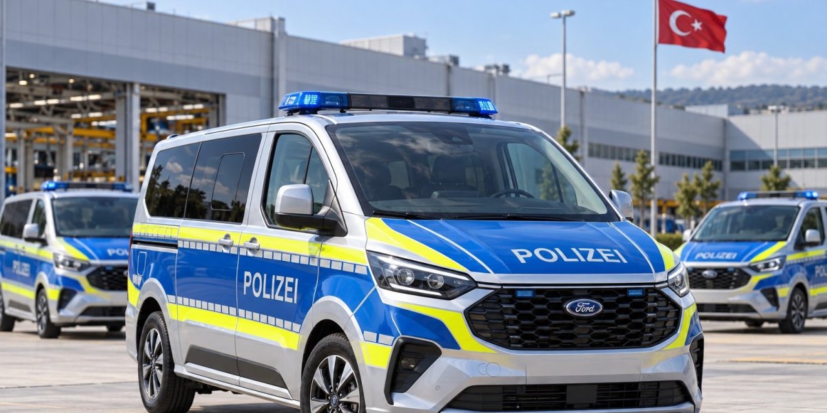 Almanya'nın emniyet müdürlüğü, polis araçları için Türkiye'ye yöneldi