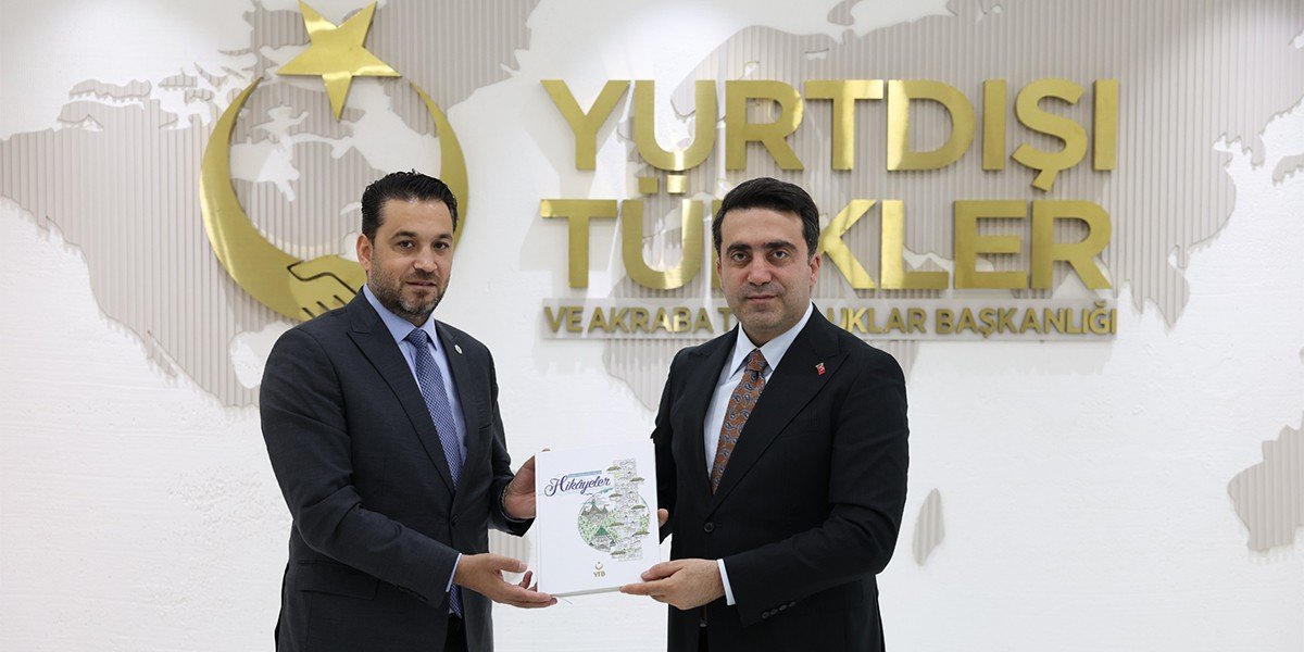 YTB Başkanı Turus, Uluslararası Demokratlar Birliği lideri Aslan'ı kabul etti