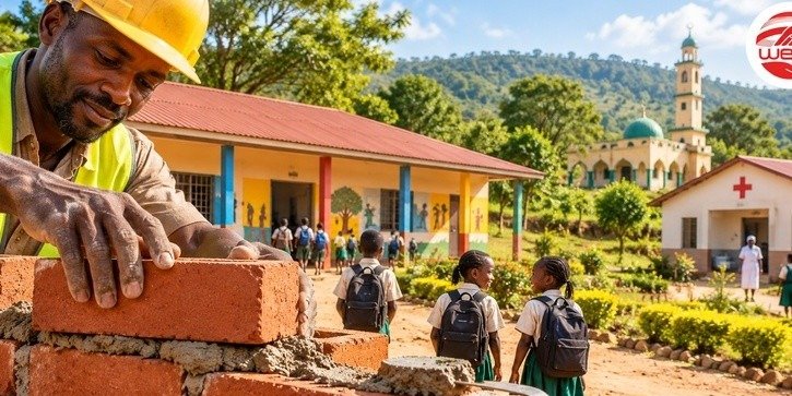 WEFA, dünyanın çeşitli bölgelerinde kalıcı eserler inşa ediyor