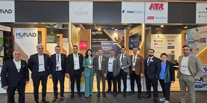 MÜSİAD Hessen, Uluslararası Ticaret Fuarında 10 Üye Firmayı Bir Araya Getirdi