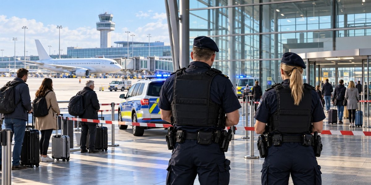 Leipzig Havalimanı'nda güvenlik alarması: Kuzey pisti geçici olarak kapatıldı