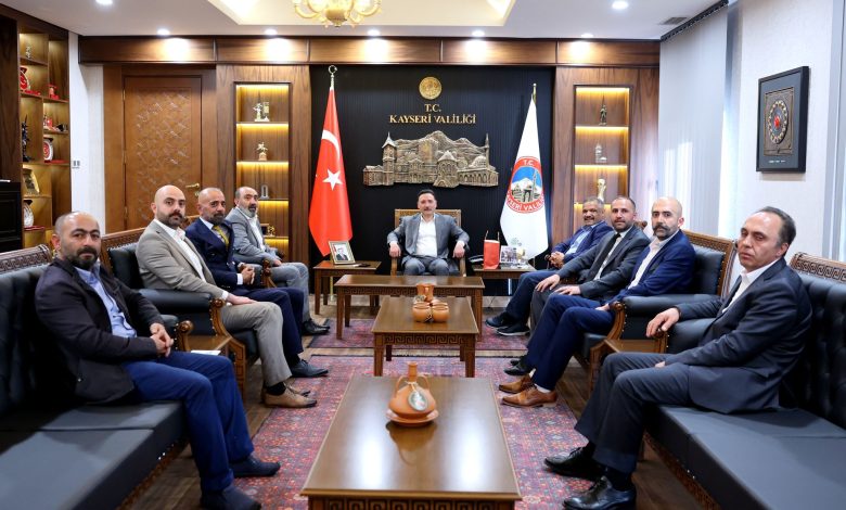 Kayseri protokolünden AKİB’e güçlü destek mesajı 1 akib kayseri ziyaret2