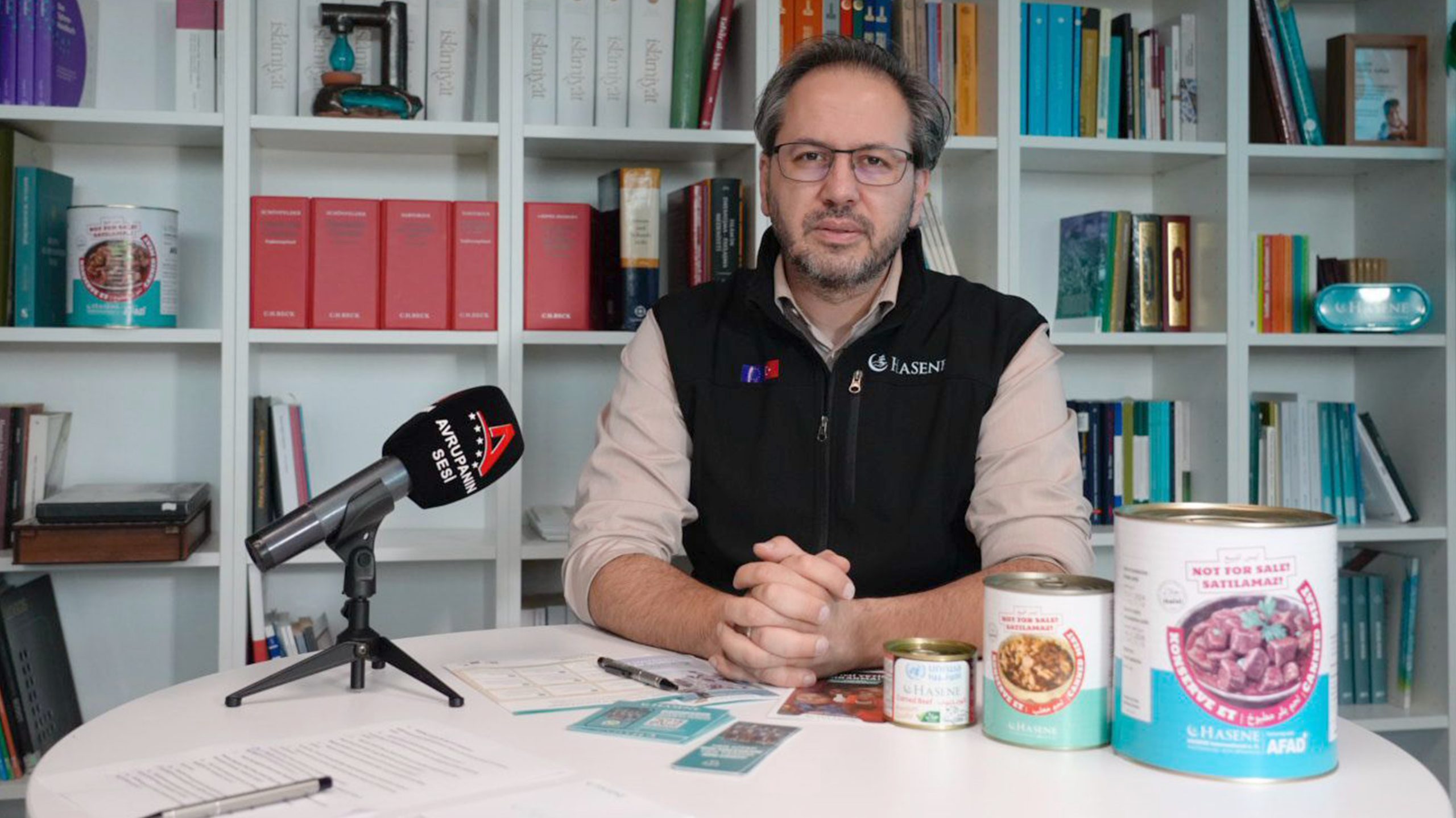 Hasene Başkanı Altaş: “İnsani yardım bir vicdan değil, bilinç meselesidir” 3 hasene bekiraltas1 scaled